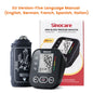 Blood Pressure Monitor Digital Sphygmomanometer Automatic Tensiometer Tonometer Home Medical Use Heart Rate Pulse Meter